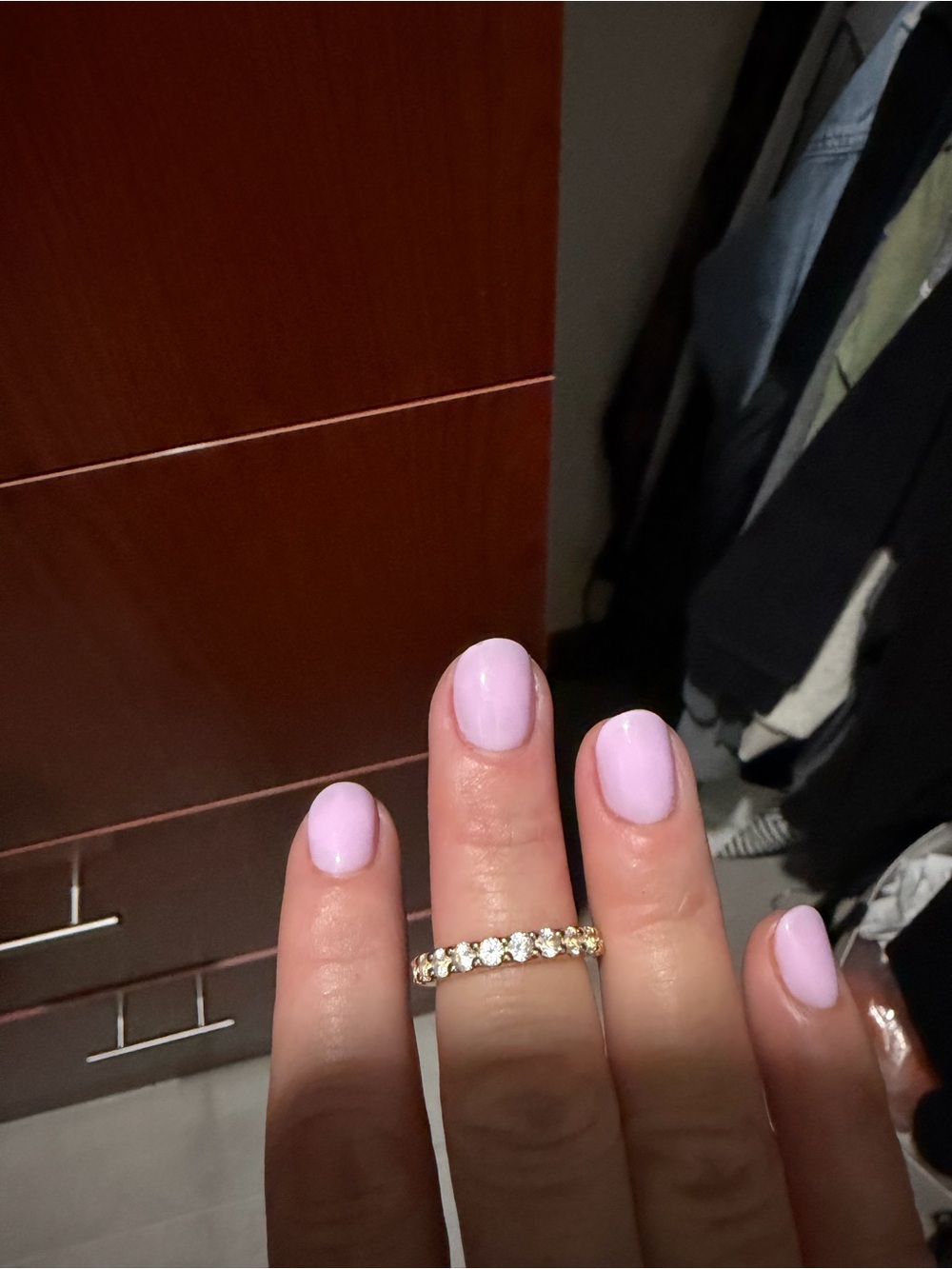 Mejuri Gold eternity band